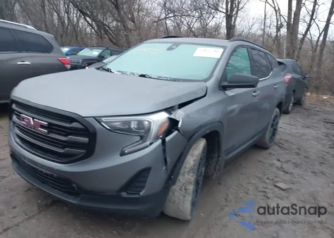 2021 GMC Terrain Fwd Sle из США, поврежденный, VIN 3GKALMEV7ML357521